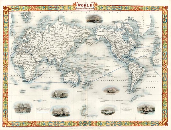 52-World and World Map By John Tallis