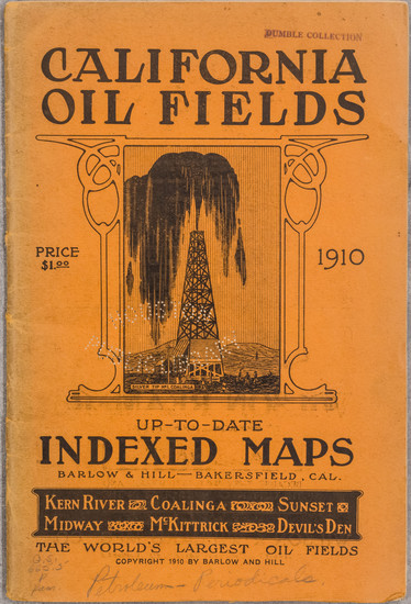 68-California, Other California Cities and Geological Map By Barlow and Hill