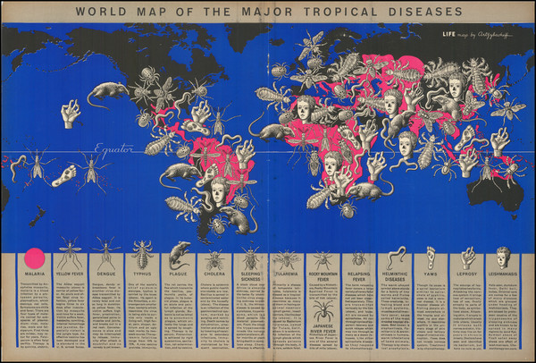 91-World and Pictorial Maps Map By Boris Artsybasheff