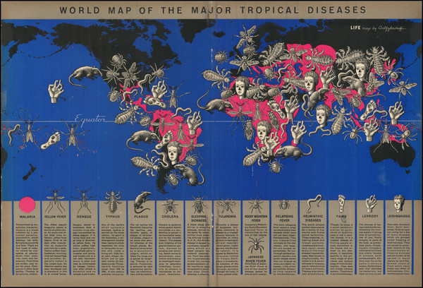 47-World and Pictorial Maps Map By Boris Artsybasheff