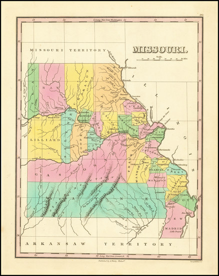 91-Missouri Map By Anthony Finley