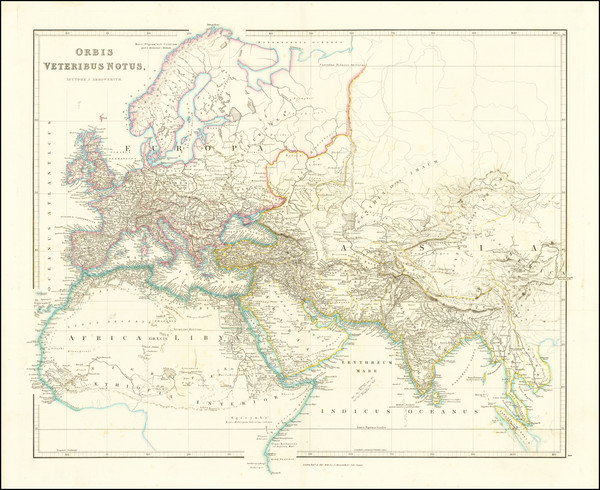 58-World Map By John Arrowsmith