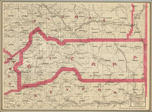 36-California Map By Punnett Brothers