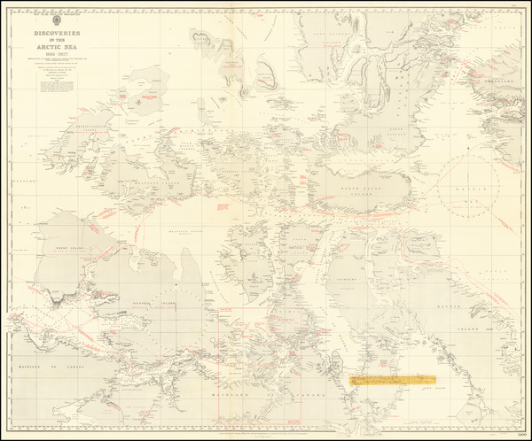 98-Polar Maps Map By British Admiralty