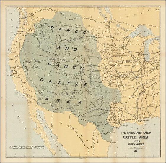 55-United States and Texas Map By Joseph Nimmo