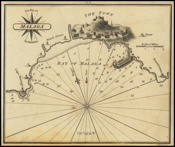 16-Spain Map By William Heather