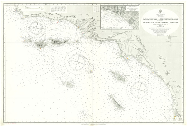 15-California, Los Angeles and Other California Cities Map By British Admiralty