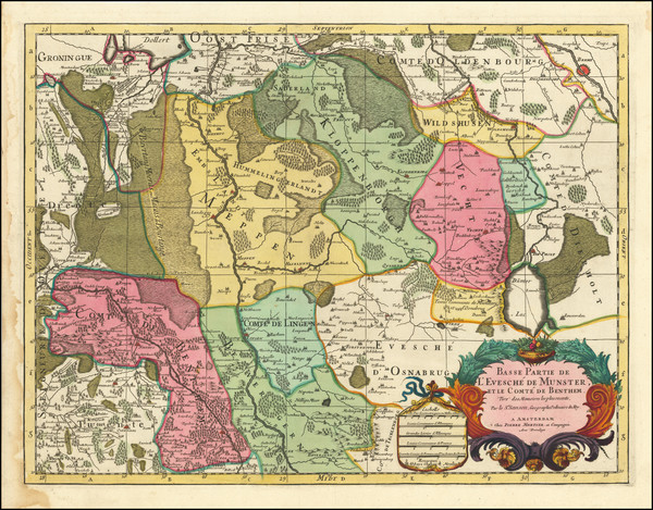 56-Germany Map By Pierre Mortier