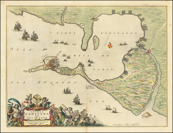 85-Spain Map By Johannes Blaeu