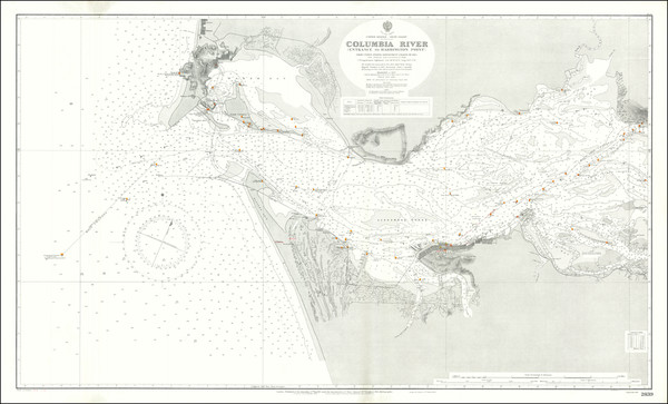 99-Oregon and Washington Map By British Admiralty