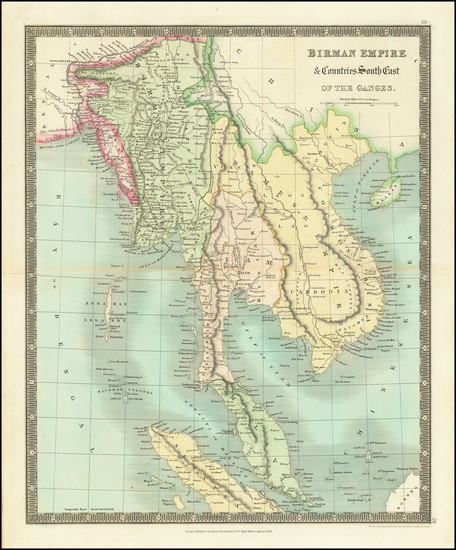 7-Southeast Asia, Indonesia and Malaysia Map By Henry Teesdale