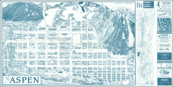 44-Colorado, Colorado and Pictorial Maps Map By Chris King