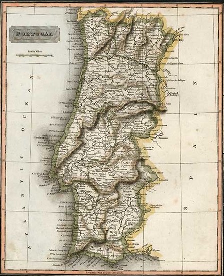 7-Europe and Portugal Map By Aaron Arrowsmith