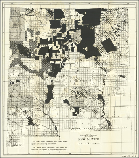 85-New Mexico Map By United States GPO