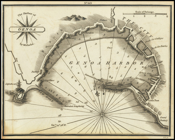 12-Northern Italy and Other Italian Cities Map By William Heather