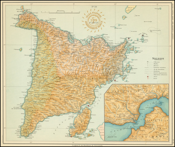 40-Philippines Map By Hoen & Co.