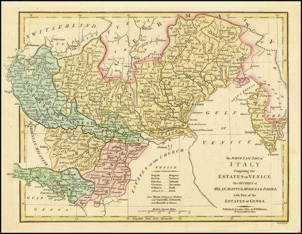 6-Northern Italy Map By Robert Wilkinson