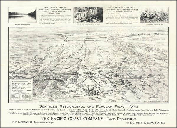 54-Washington Map By A. Burr