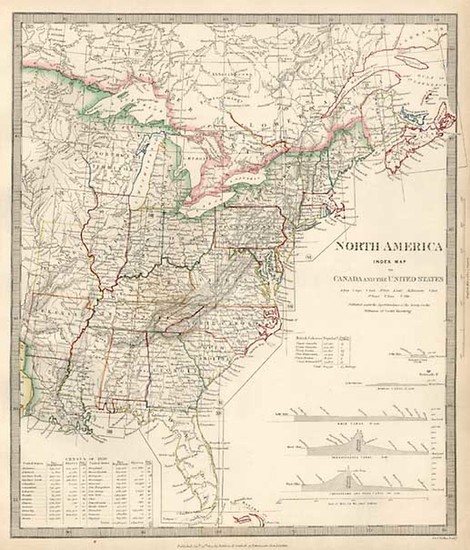 44-United States and Canada Map By SDUK