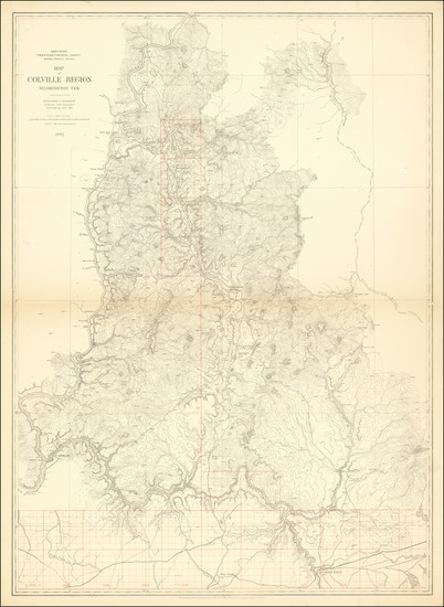 85-Washington Map By Louis Nell