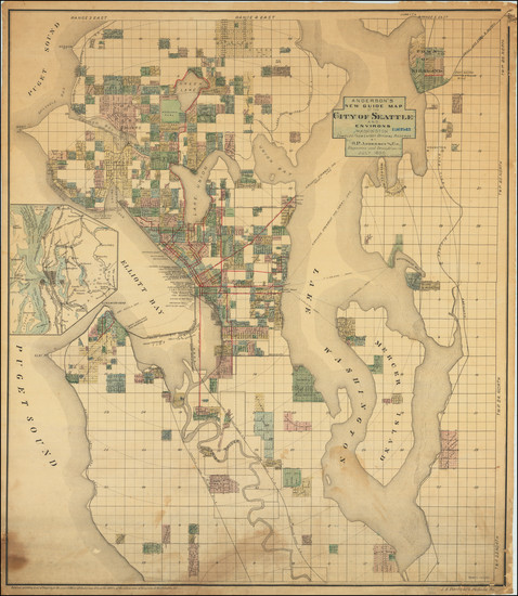 29-Washington Map By Oliver P. Anderson