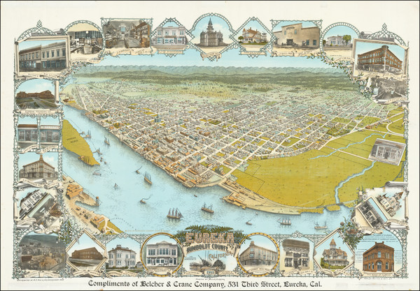 87-Other California Cities and RBMS FAIR 2021 Map By A. C. Noe  &  G. R. Georgeson