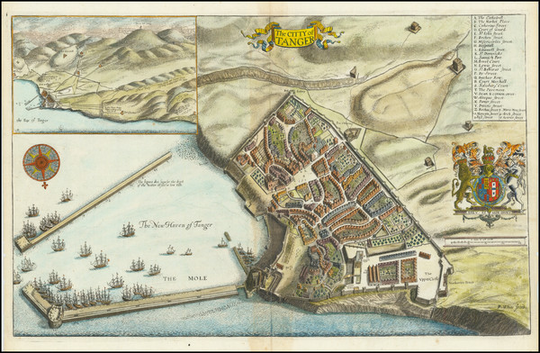 83-North Africa Map By John Ogilby