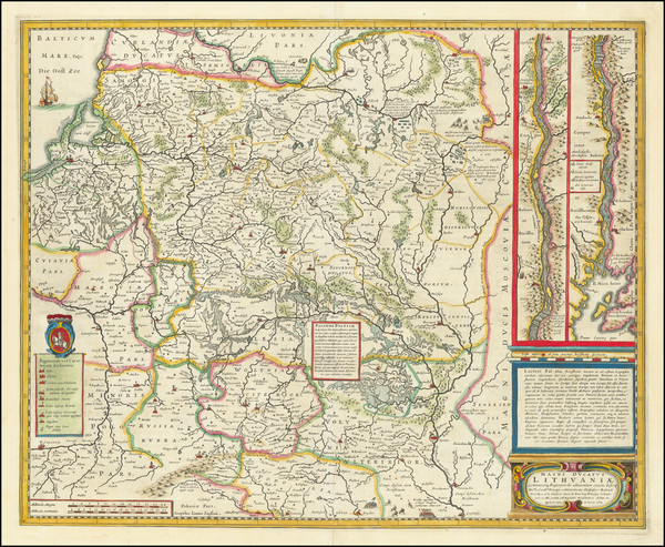 34-Poland, Russia and Baltic Countries Map By Jan Jansson