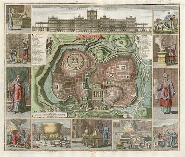 0-Asia and Holy Land Map By Richard Ware  &  William Taylor