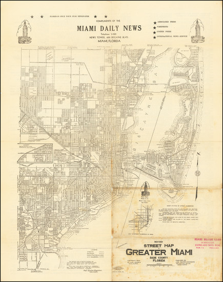 94-Florida Map By Karl Squires