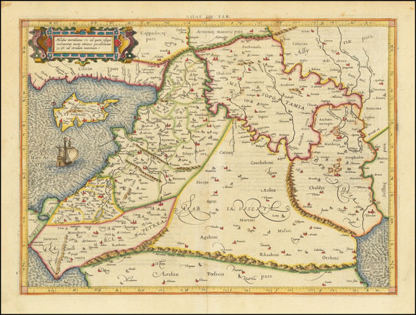 97-Europe, Mediterranean, Asia, Middle East, Holy Land and Balearic Islands Map By  Gerard Mercato