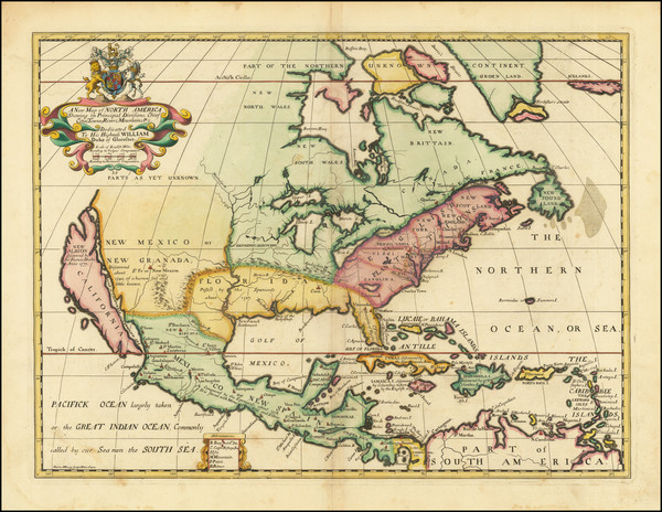 17-North America and California as an Island Map By 