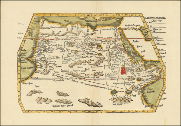 99-Africa, North Africa and West Africa Map By Lorenz Fries