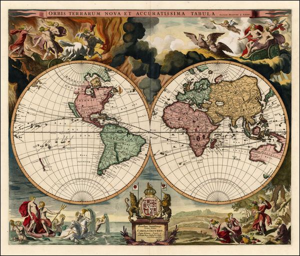 20-World and World Map By Moses Pitt