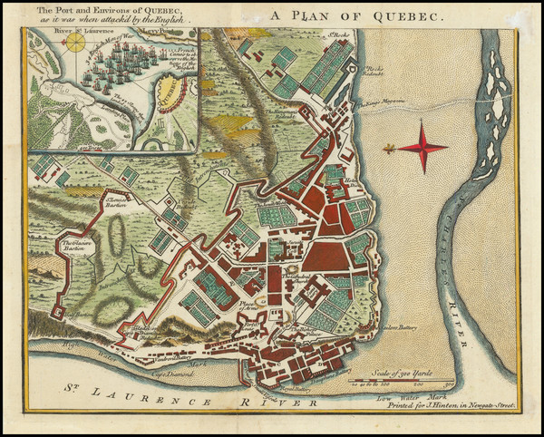 44-Quebec Map By Universal Magazine