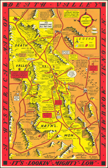 11-Nevada, Pictorial Maps and California Map By Lindgren Brothers