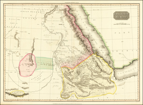 52-Middle East, North Africa and East Africa Map By John Pinkerton