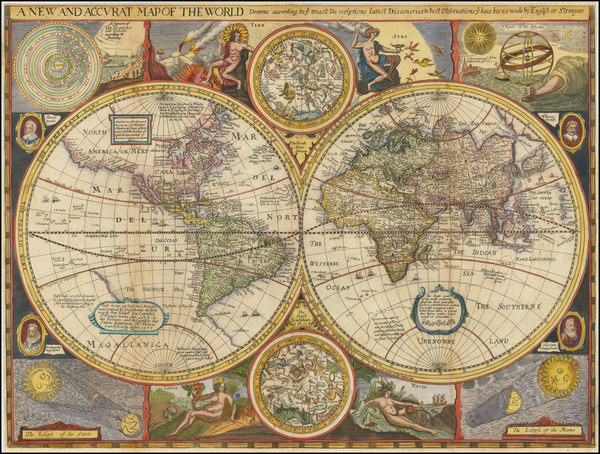 92-World Map By Robert Walton