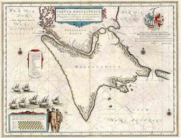 45-South America Map By Willem Janszoon Blaeu