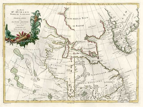 100-World, Polar Maps and Canada Map By Antonio Zatta