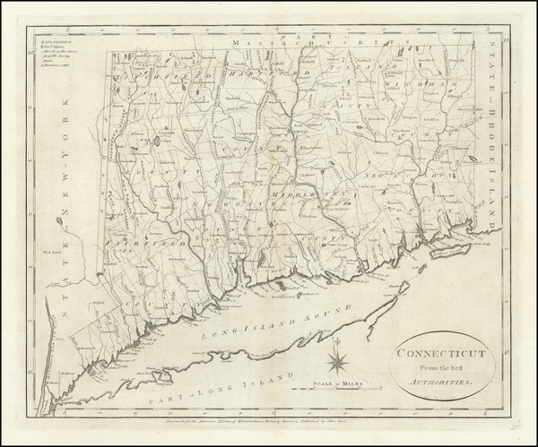 61-Connecticut Map By John Reid