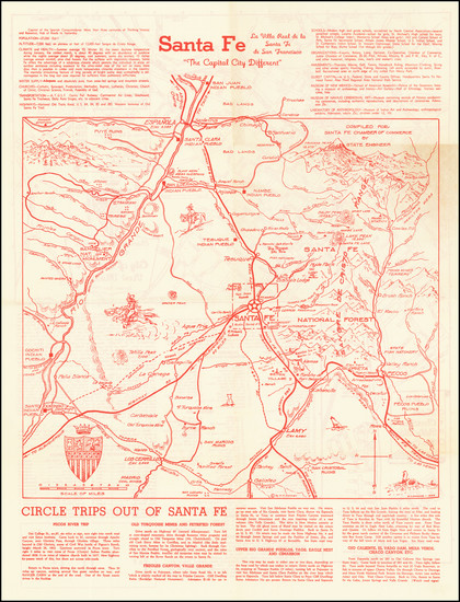 52-New Mexico Map By 