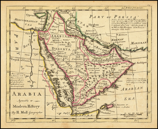 35-Middle East and Arabian Peninsula Map By 