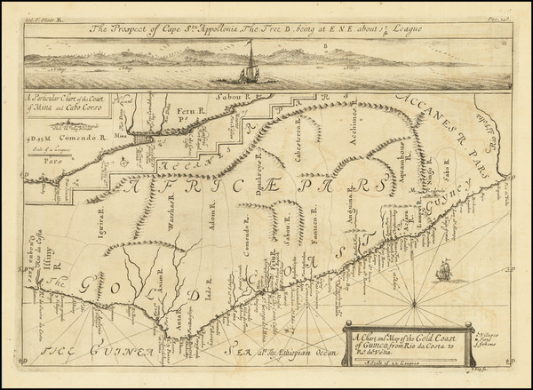 20-West Africa Map By Johannes Kip