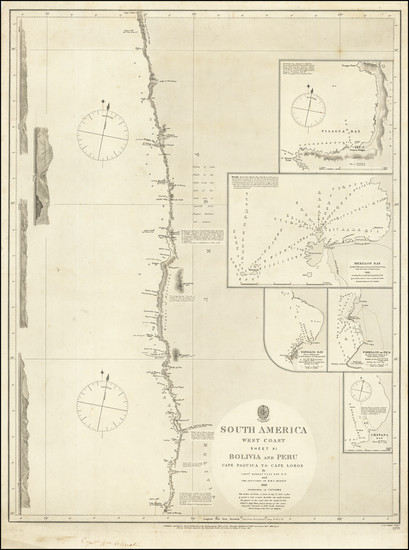 79-Peru & Ecuador Map By British Admiralty