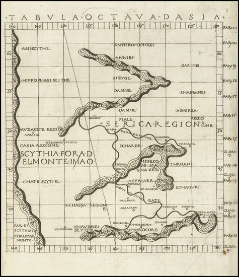 94-Central Asia & Caucasus Map By Francesco Berlinghieri