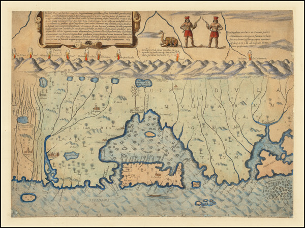 19-Chile Map By Alonso de Ovalle