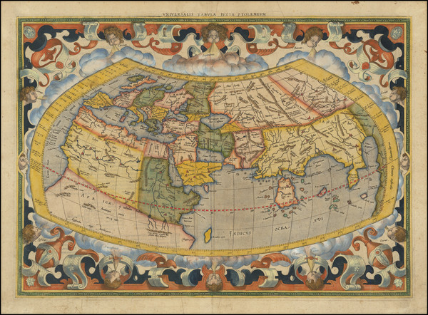 66-World Map By  Gerard Mercator