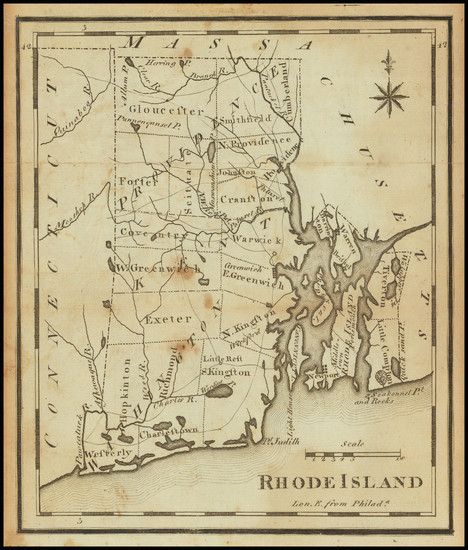 91-Rhode Island Map By Joseph Scott