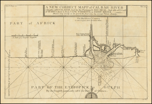 32-West Africa Map By Johannes Kip